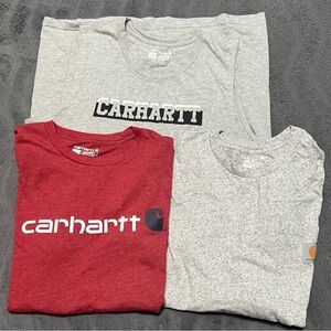 Carhartt Youth Boys SS/LS/Sleeveless Tees L 14/16 Gray/Marron
